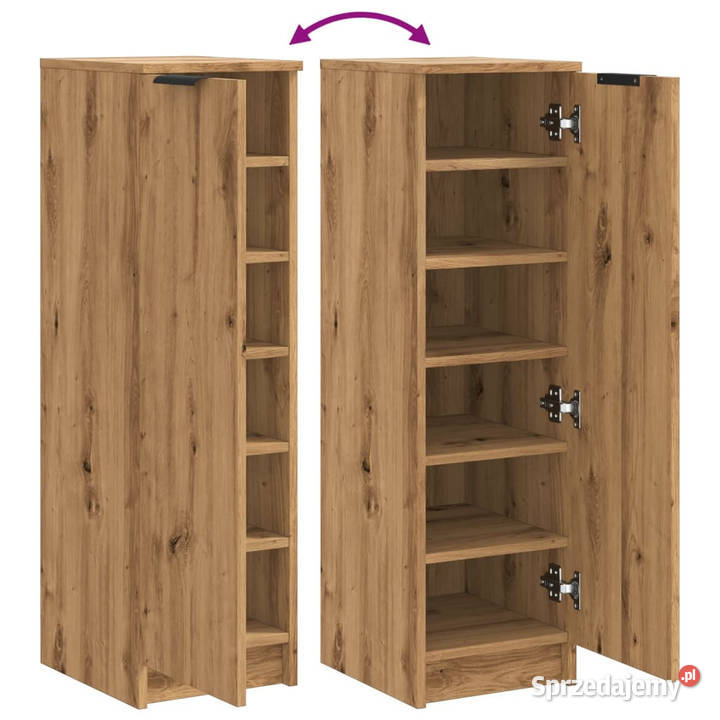 Szafka na buty dąb artisan 295x35x1005 WM856992 Warszawa