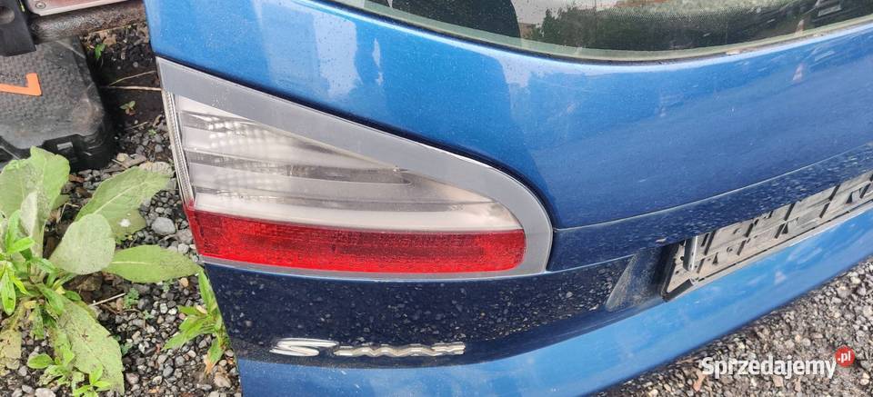 FORD S TYLNA KLAPA BAGAŻNIKA TYŁ NIEBIESKA Rudziniec