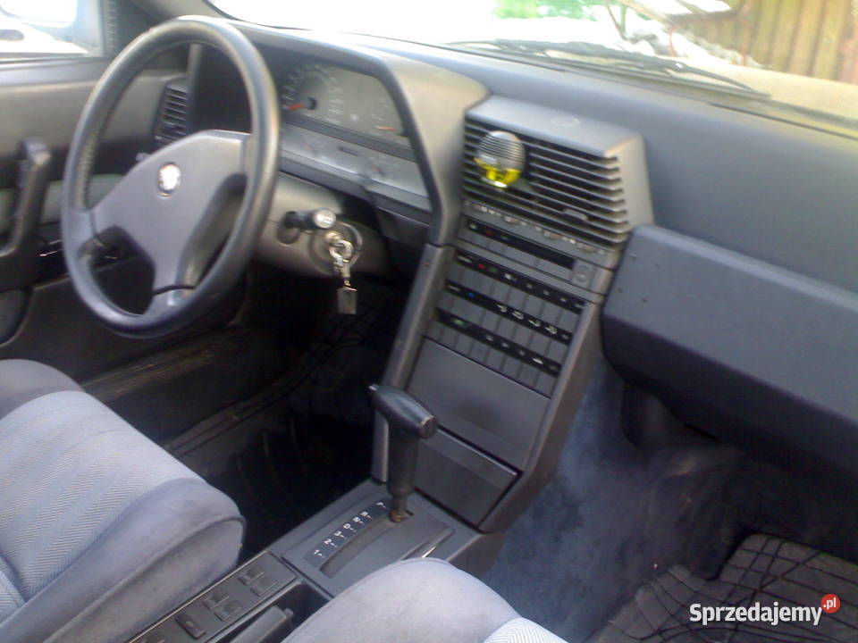 Fotele kanapy welur niebieski Alfa 164AB 30V6 sprzedam