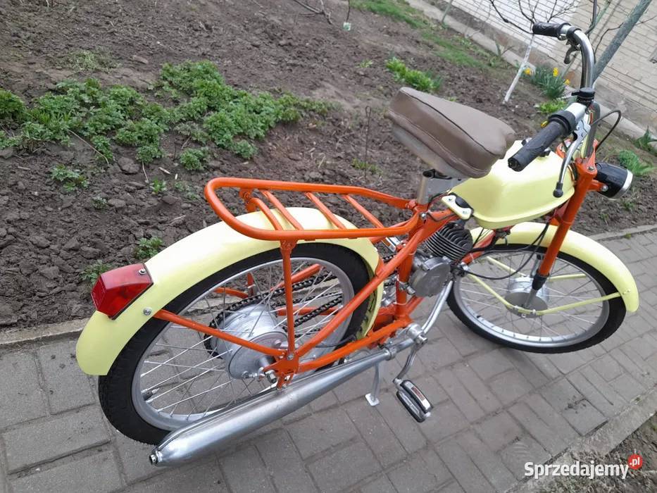 Motorower Riga13 renowacji Korczowa