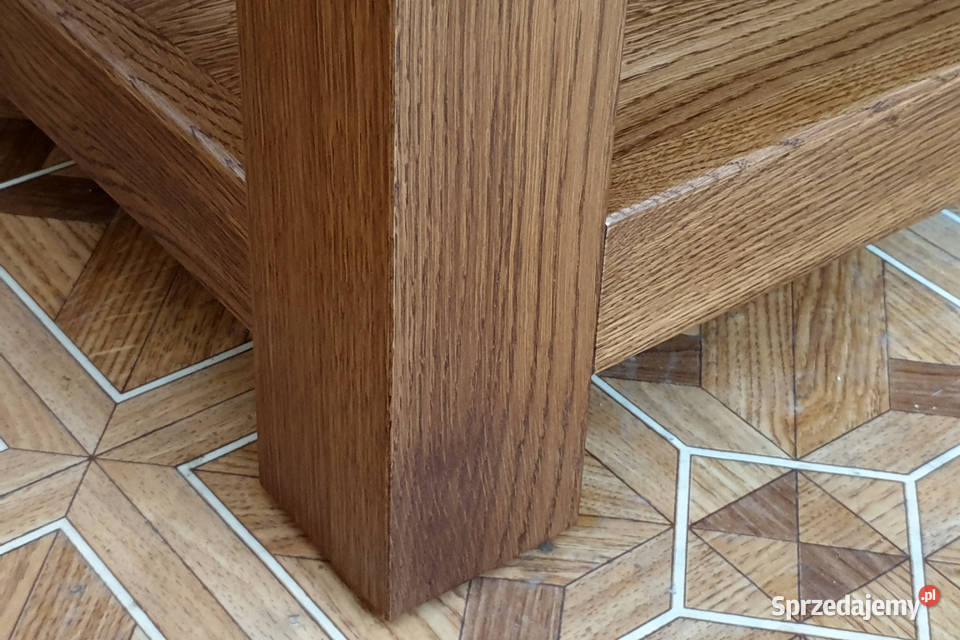 Ława dębowa prostokątna kolor do wyboru 56cm Maków Podhalański sprzedam