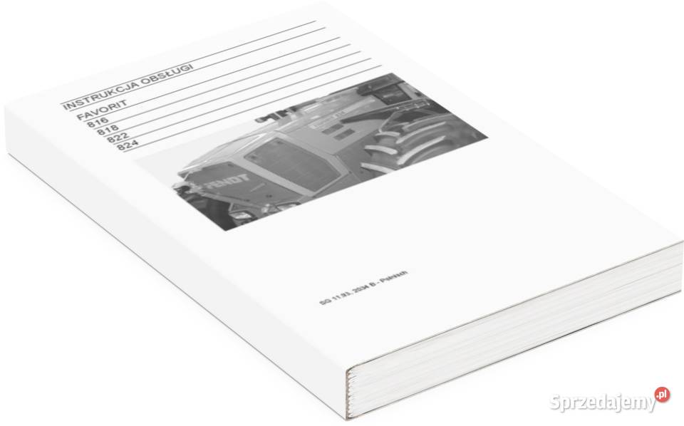 Instrukcja obsługi FARMER LS LSA 19911992r