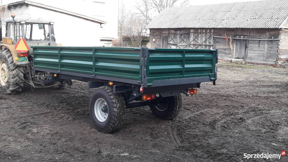 Przyczepa jednoosiowa wywrotka na 3strony lubelskie