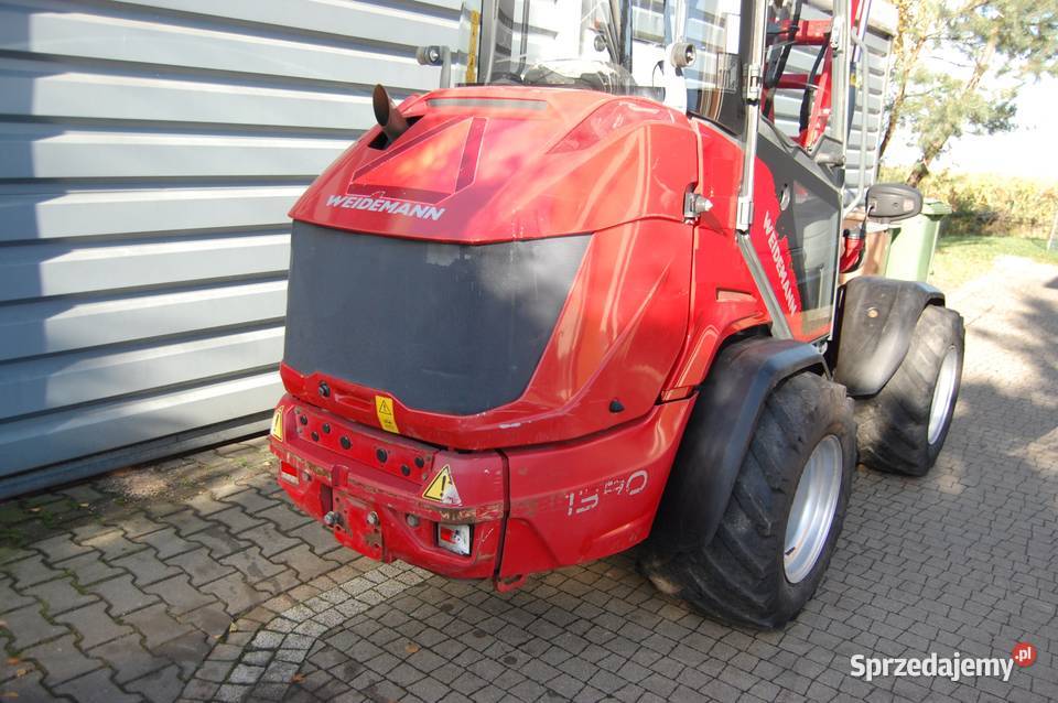 Ładowarka Weidemann 1390 Schaffer Jcb Thaler nieuszkodzony Rolnictwo Krobia