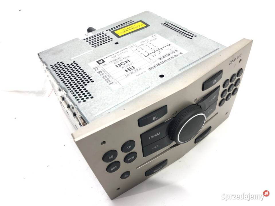RADIO OPEL ASTRA H 13289933 0414 ODTWARZACZ osobowe Sprzęt audio fabryczny