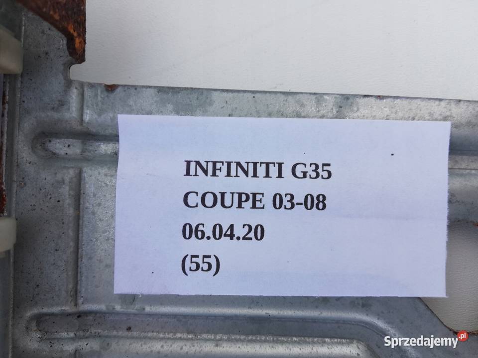 MODUŁ BEZPIECZNIKÓW SKRZYNKA INFINITI G35 COUPE osobowe Nowy Tomyśl