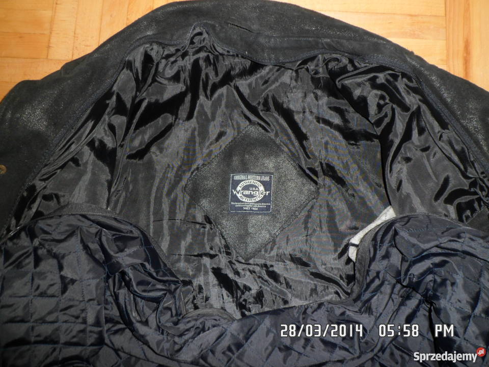 Wrangler Skóra z USA ORYGINAŁ Brzesko