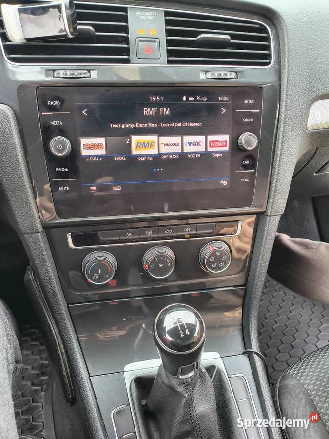 VW Golf VII Facelift 16 TDI 116 Salon nieuszkodzony Nowy Sącz