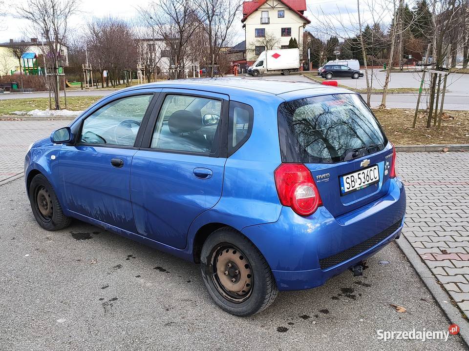 Chevrolet Aveo 12 LPG Butla do 022031 przegląd Bielsko-Biała sprzedam