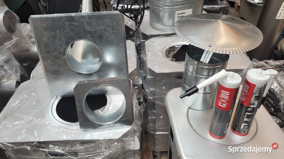 Rozeta kominowa ścienna przejściówka redukcja małopolskie Kraków