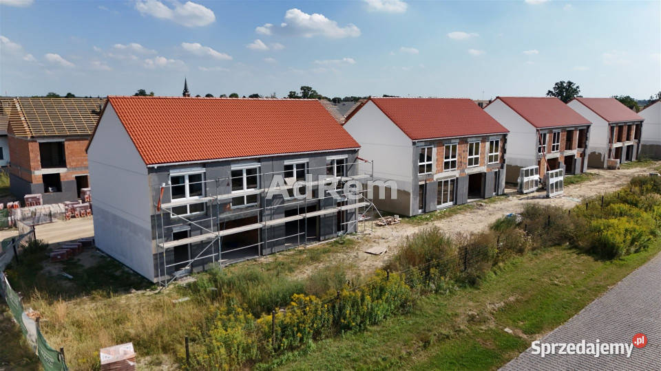 Dom bliźniak Czernica Ogrodowa 9286m2 do wykończenia Sprzedaż dolnośląskie sprzedam