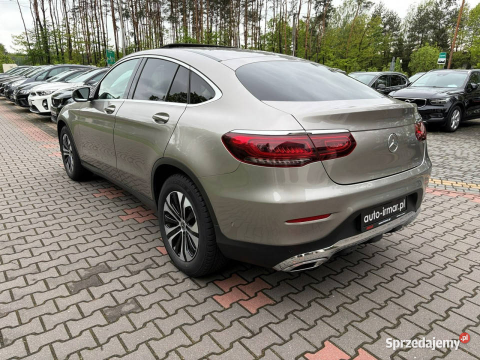 Mercedes GLC 200 Coupe Beżowe skóry Kamera wielofunkcyjna kierownica Lipówki