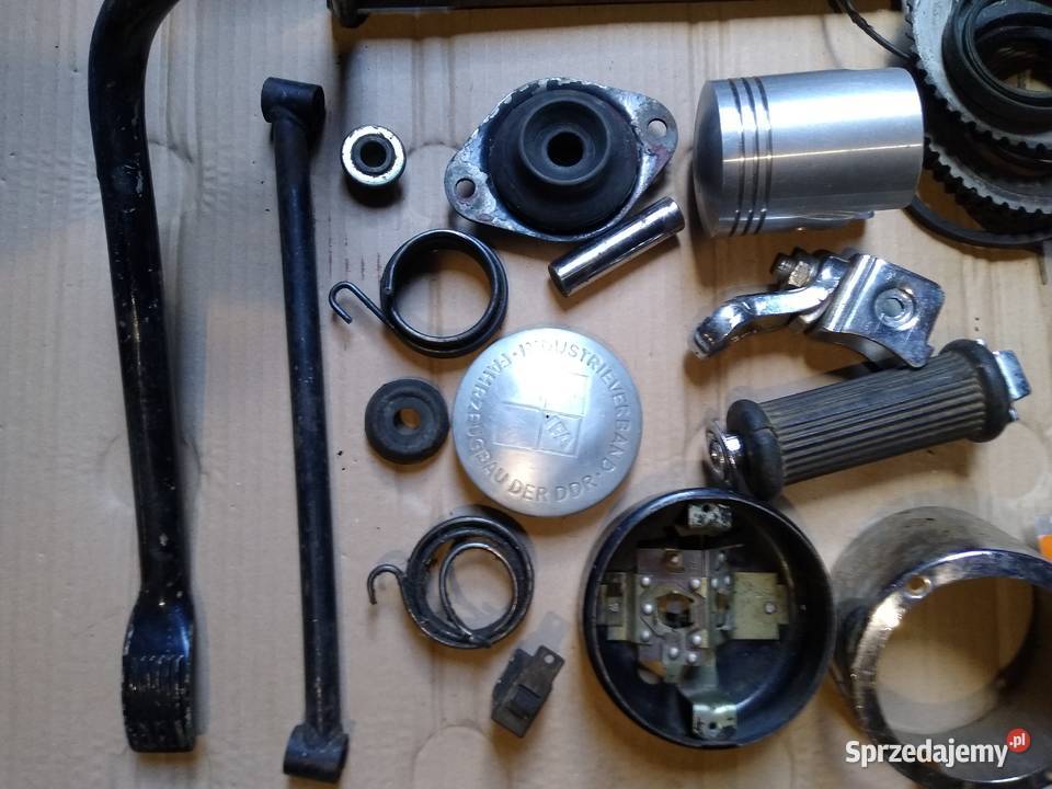 MZ 250 ES trophy jaskółka ryż 150 pozostałość Kruszwica