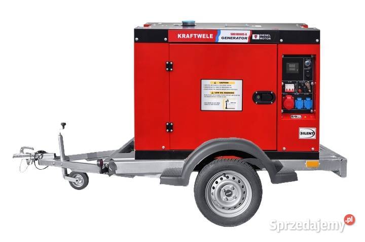 AGREGAT GENERATOR PRĄDOTWÓRCZY 18 KVA 3F Ząbkowice Śląskie