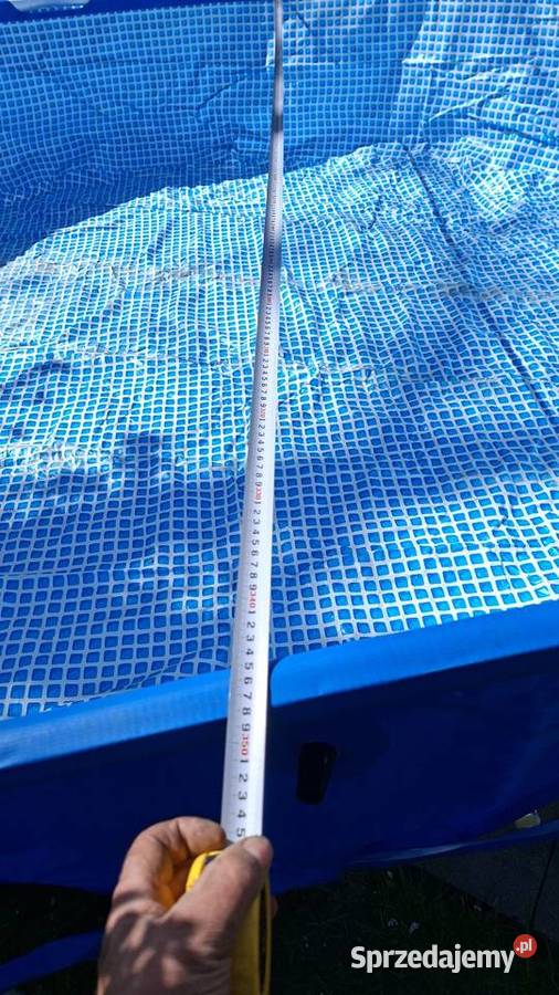 Basen duży 350 m z pokrowcem bez pompy stan dolnośląskie