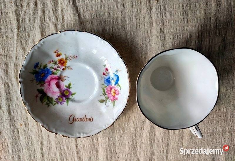 Fiiżanka ARGYLE stara angielska 1950 Porcelana i szkło Kraków sprzedam