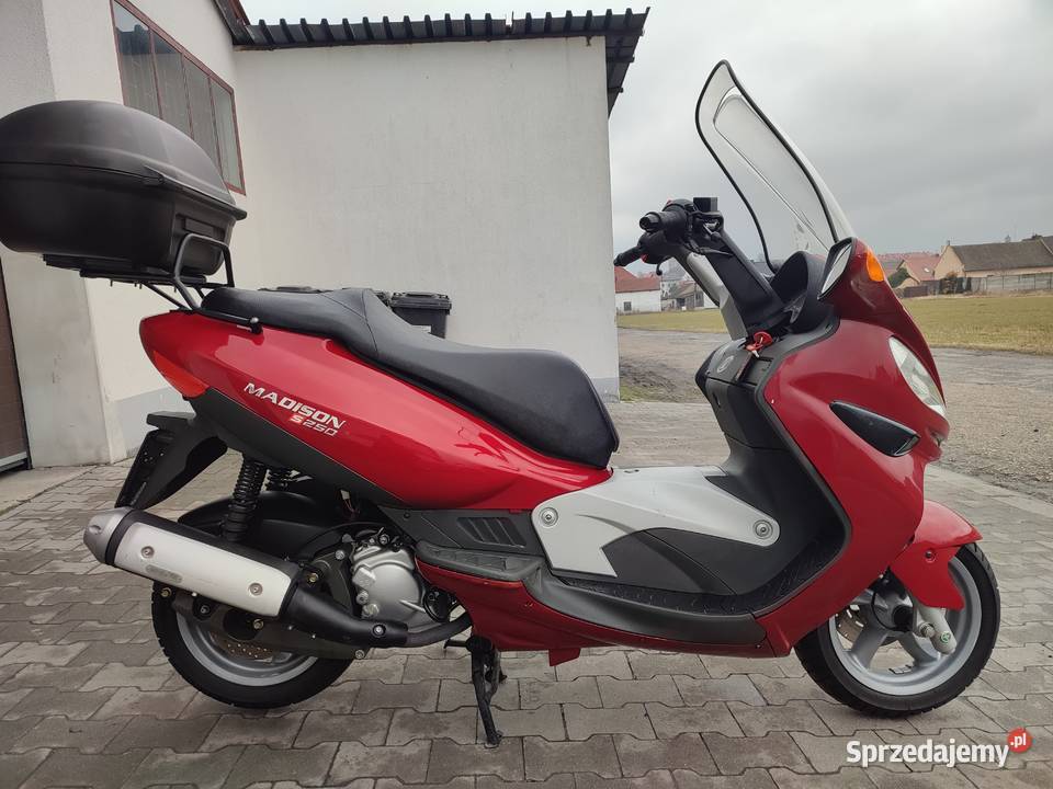 Malaguti Madison 250 A2 Zamiana Raty akryl opolskie Ligota Dobrodzieńska