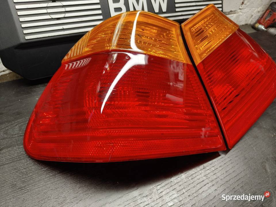 Bmw e46 sedan lampy tylne prawa lewa przed lift łódzkie Aleksandrów Łódzki