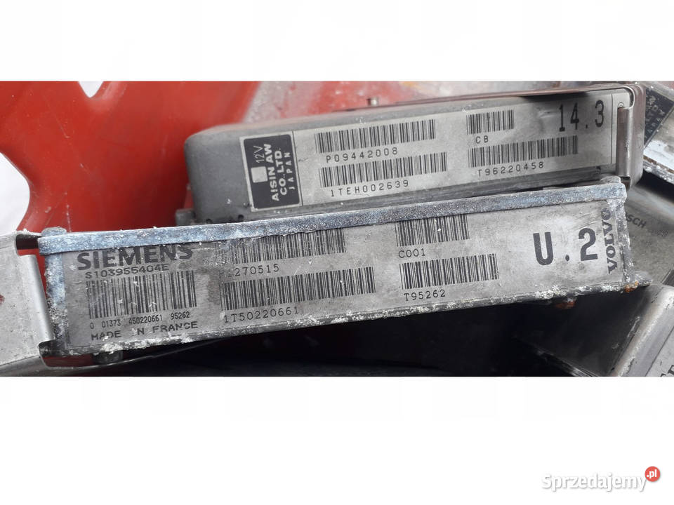 STEROWNIK SKRZYNI BIEGÓW AISIN P09442008 VOLVO układ elektryczny silnika Ruda Śląska sprzedam