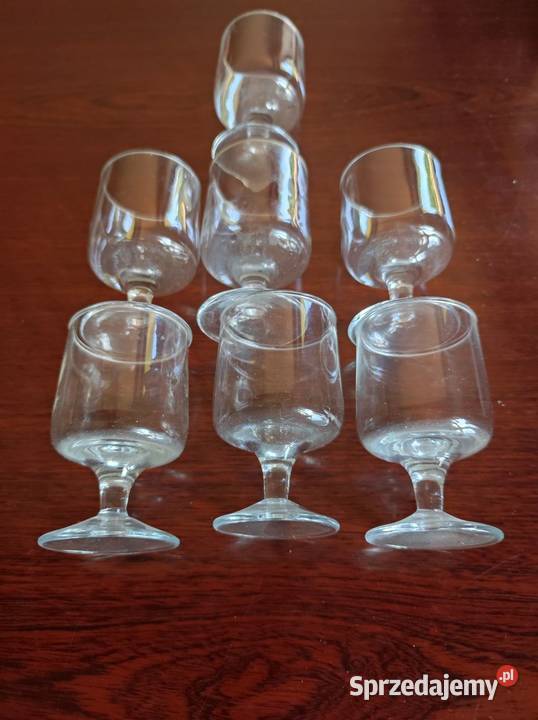 kieliszki do wódki sherry likieru vintage Kielce