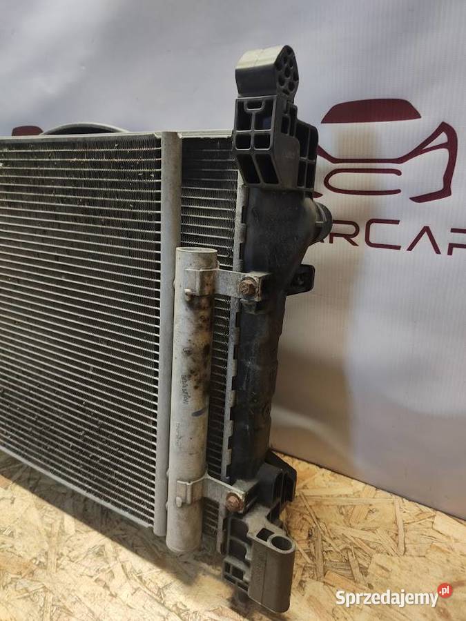 Chłodnica Wentylator Komplet Opel Karl 10 16V osobowe Wentylatory chłodnicy Pleszew