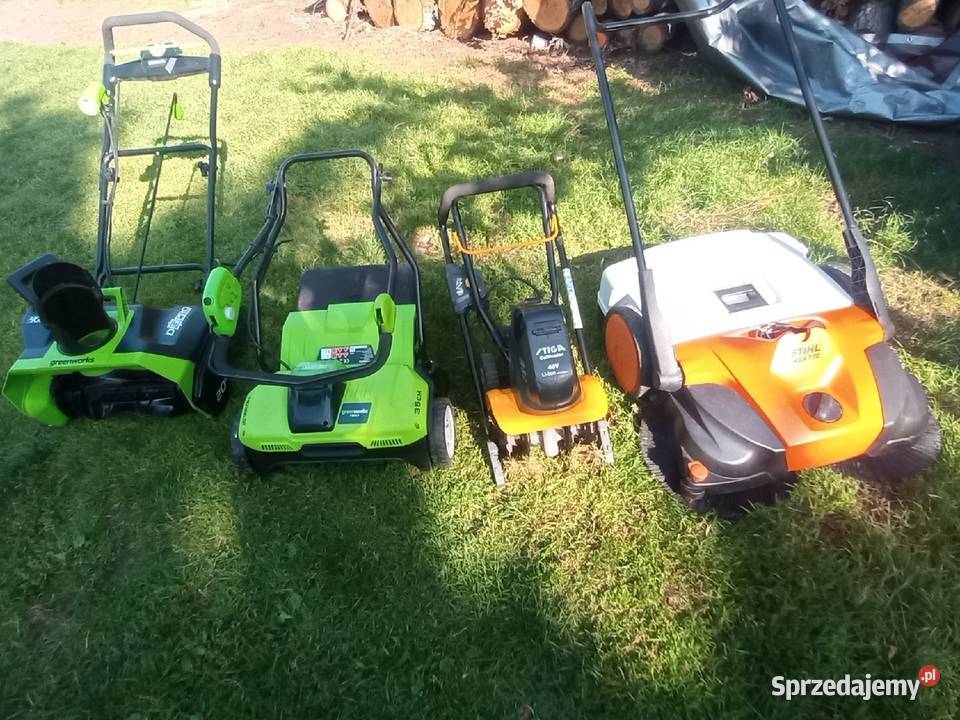 Greenworks 40V G40DT35 nowy wertykulator do Wertykulatory i areatory sprzedam