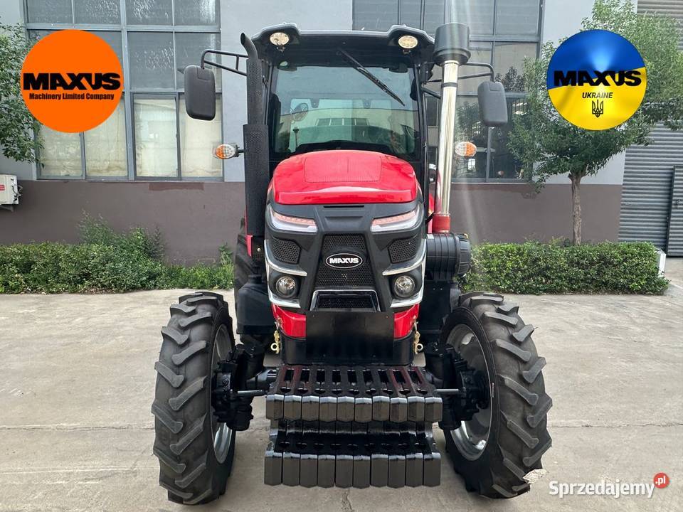 Nowy Maxus traktor ciągnik 80HP 4x4 Bosch