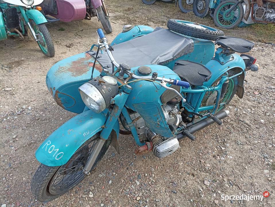 R010 DNIEPR MT9 1973 z wózkiem bocznym WYSYŁKA Ostrołęka sprzedam