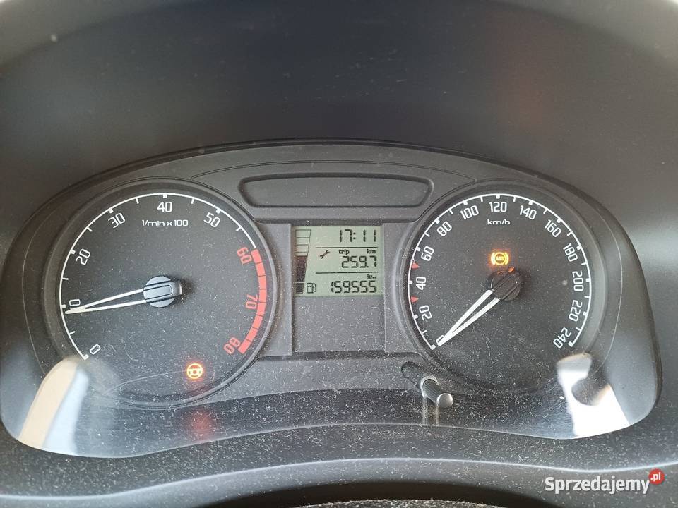 Skoda Fabia II Hatchback 12i 60 2008r Lubin