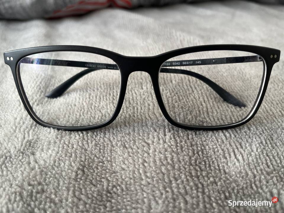 Oryginalne oprawki Giorgio Armani plus futerał Wołczyn