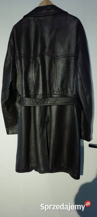 Płaszcz skórzany bez podpinki duży Jarosław sprzedam