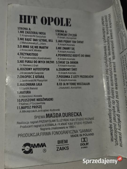 Magda Durecka Hit Opole pop
