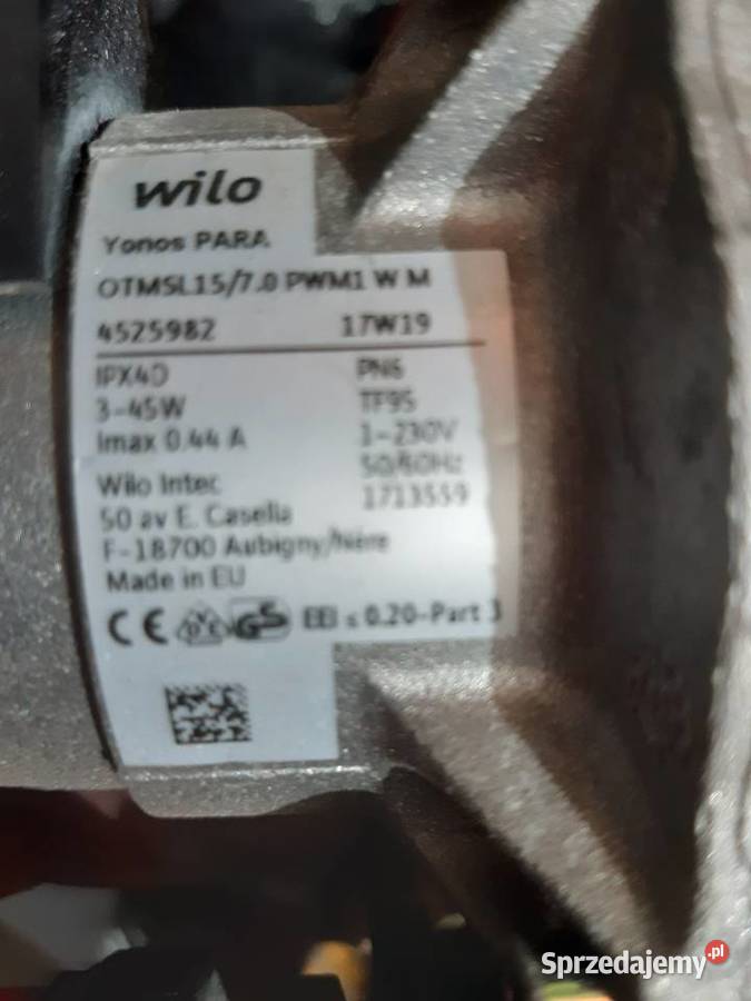 Części do pieca gazowego Termet Termgas GCO DP Piaseczno