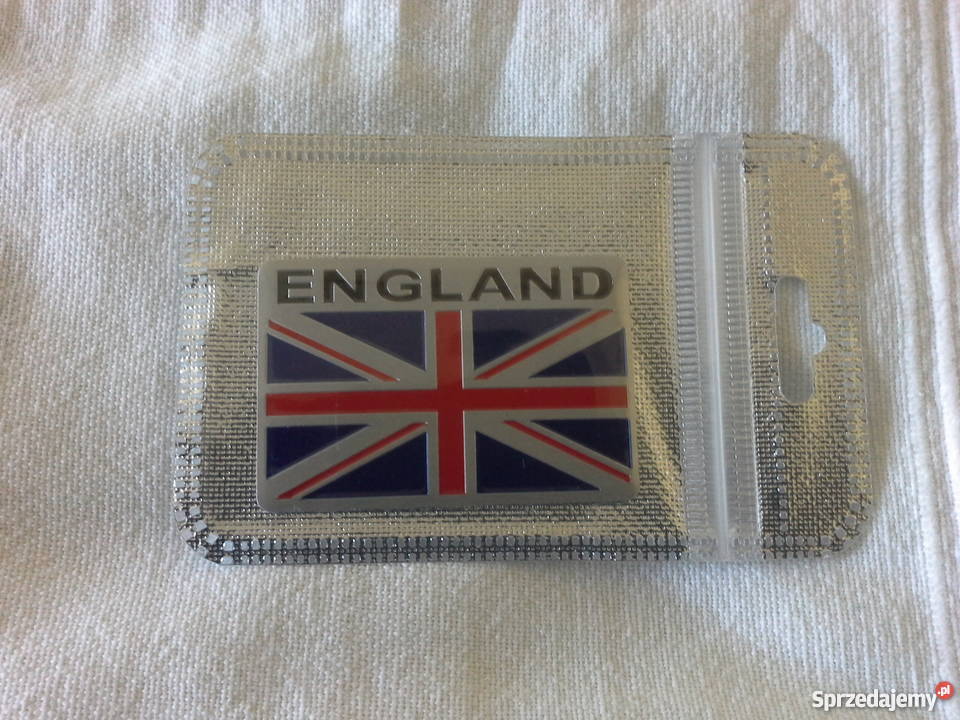 EMBLEMAT LOGO BADGE NAKLEJKA FLAGA ANGLII Poznań sprzedam