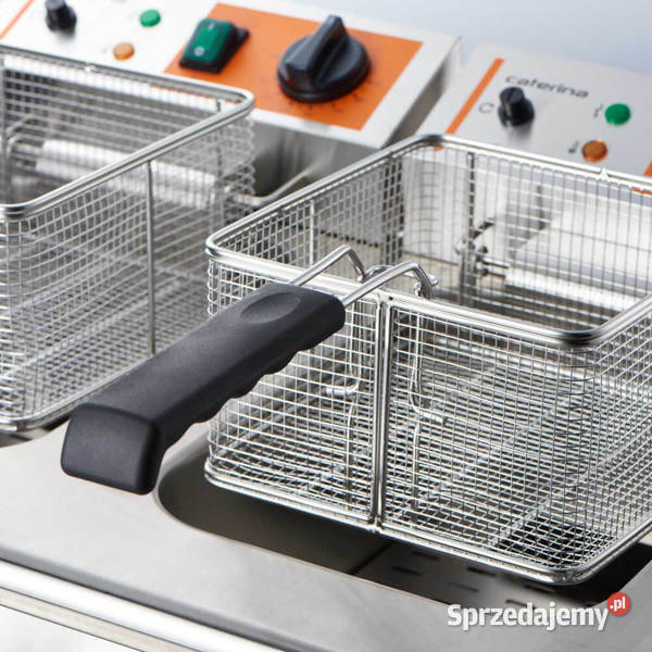 FRYTOWNICA PODWÓJNA Z KRANEM 2x8 L CATERINA Ostrów Wielkopolski