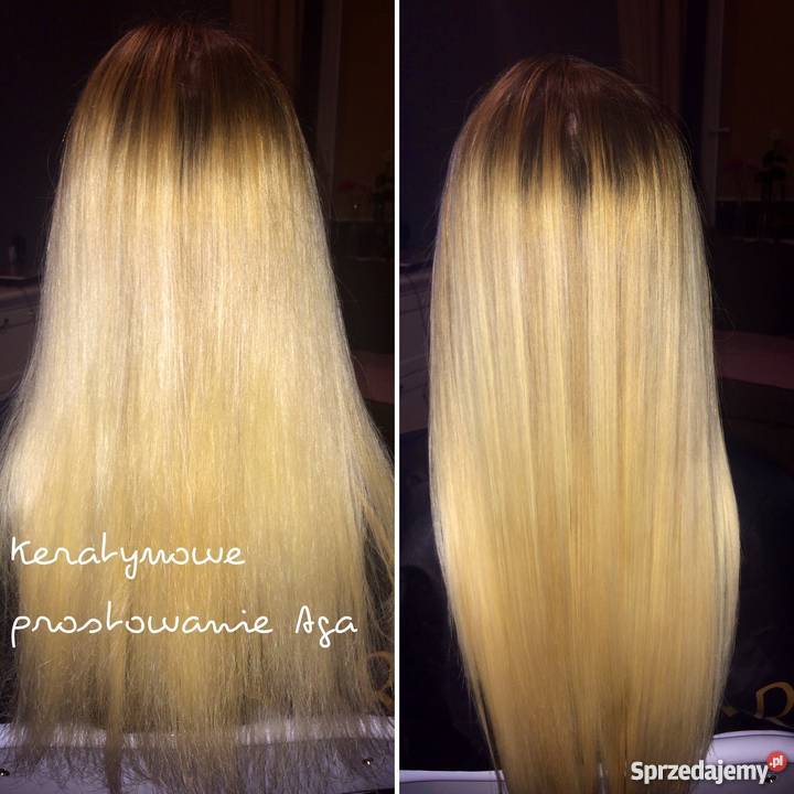 Keratynowe prostowanie włosów INOAR