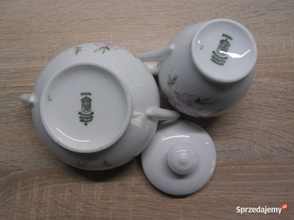 Porcelanowa cukiernicamlecznik SCHUMANN