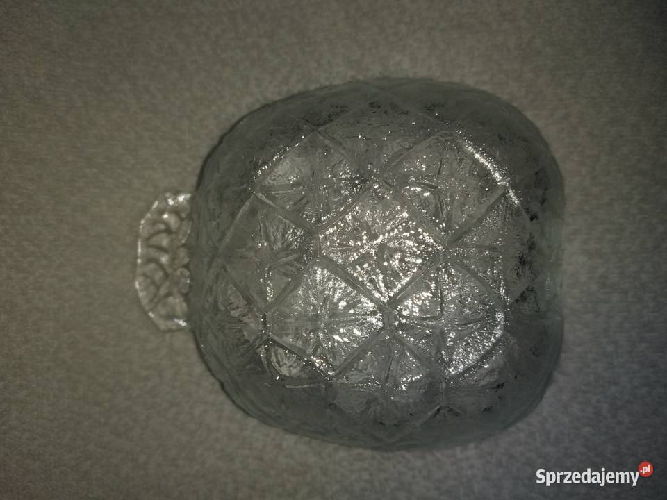Szklana miseczka w krztałcie ananasa pomorskie Nowa Karczma
