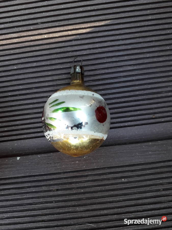 Szklane bombki choinkowe recznie malowane Warszawa