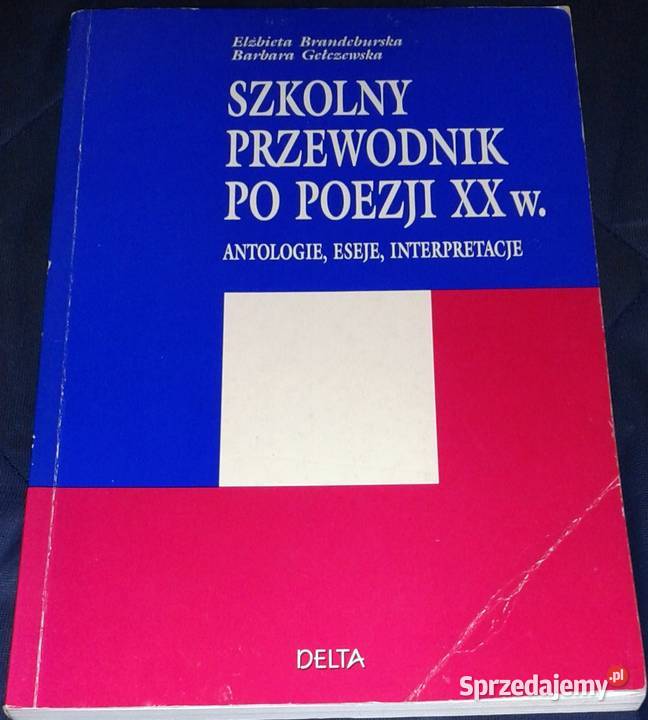 Szkolny przewodnik poezji XX w Antologie eseje Chełm