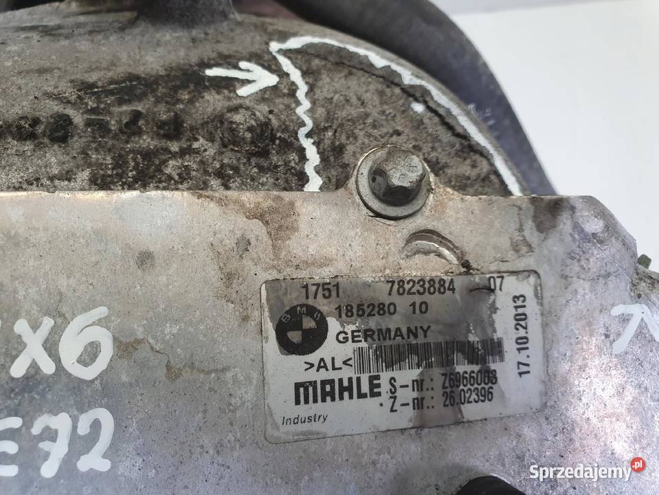 TURBOSPRĘŻARKA BMW X6 E71 30 D turbo 8506382 Rudka