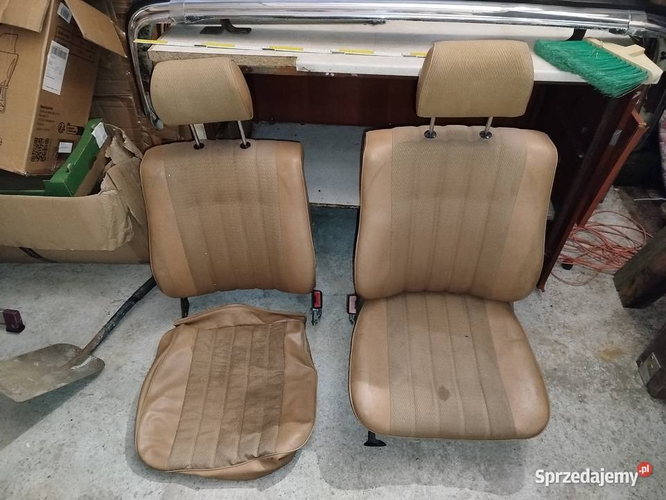 Mercedes W123 fotele dattel jodełka 2 seria Konopiska sprzedam