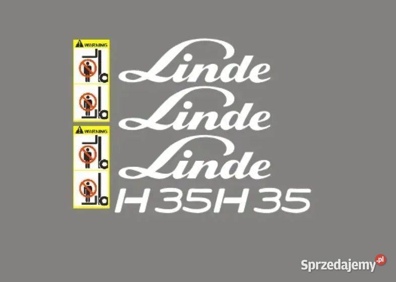 Naklejki oklejenie LINDE H35 Zamiennik Janików