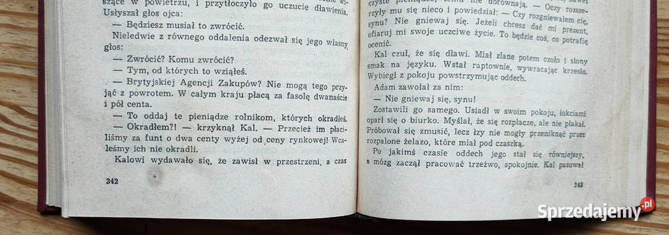 John Steinbeck Grona gniewu Na wschód edenu Sosnowiec