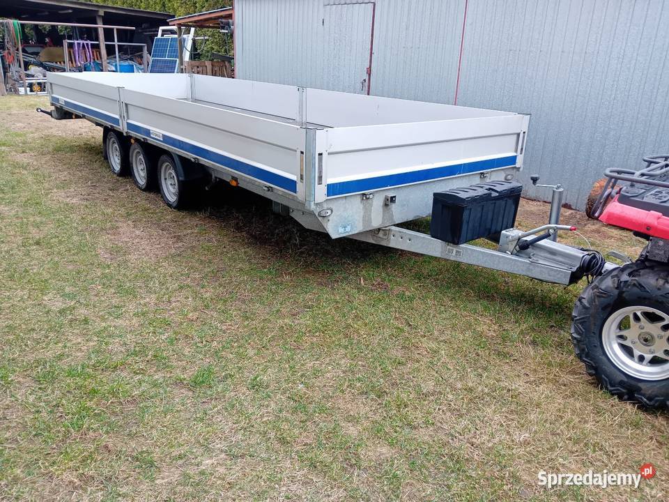 Przyczepa platforma burtowa laweta Katowice
