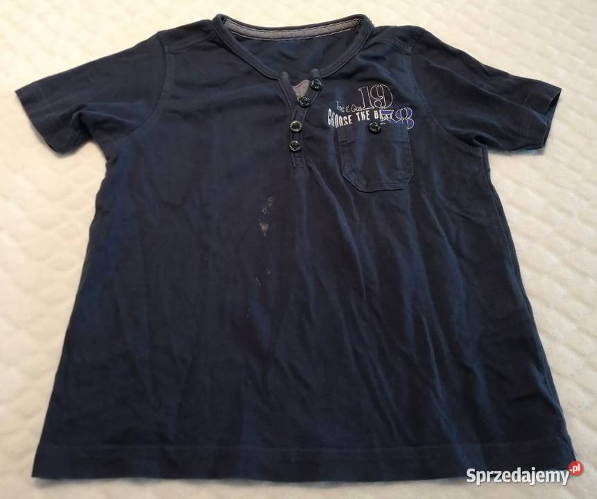 Koszulka krótki rękaw Tshirt chłopięca 110 Rozmiar 110