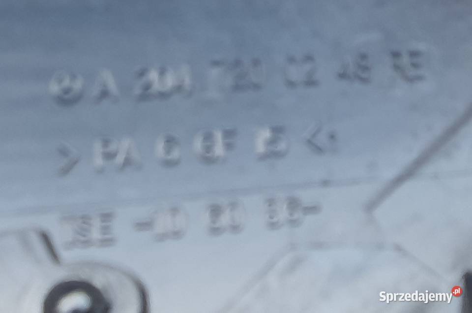 GŁOŚNIK OSŁONA MERCEDES W204 LEWA A2047200148 Wyposażenie wnętrza