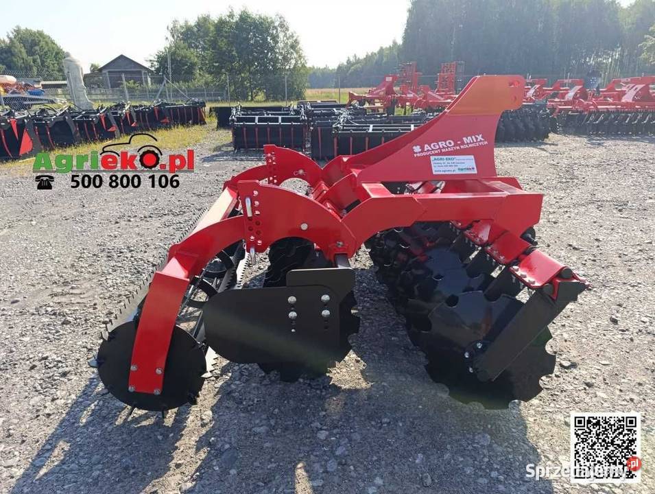 Brona talerzowa do c 360 Producent AGROMIX nieuszkodzony Budków