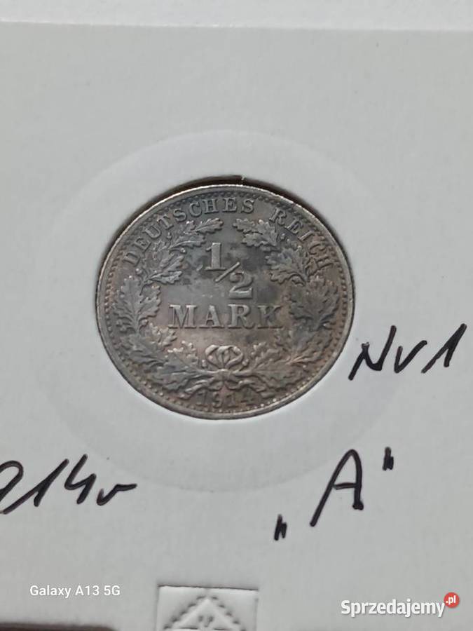 12 Marki Prusy 1914 r 1 mennica A wielkopolskie