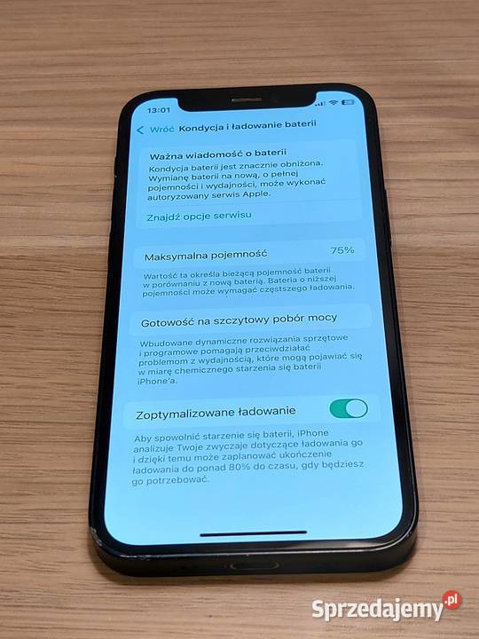 iPhone 12 mini 64GB 75 Czarny Warszawa